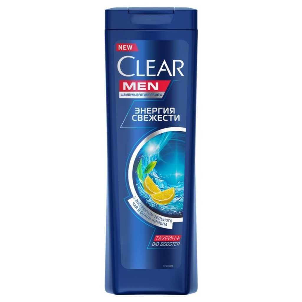 Шампунь Clear vita ABE, Men Энергия свежести, для всех типов волос, для мужчин, 400 мл шампунь clear vita abe защита от выпадения против выпадения волос 400 мл