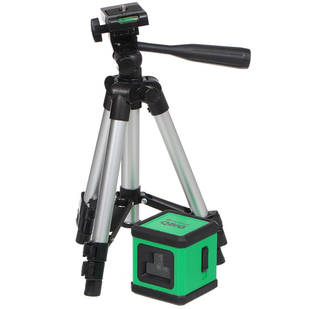 Уровень лазерный, 2/10 мм/м, самовыравнивание, Instrumax, QbiG Set, IM0127 нивелир лазерный fubag crystal 10g vh с зеленым лучом 31624