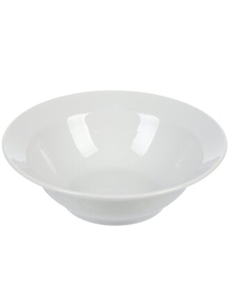 Миска фарфор, круглая, 4.5 см, 0.3 л, Дулевский фарфор, 031432, белая