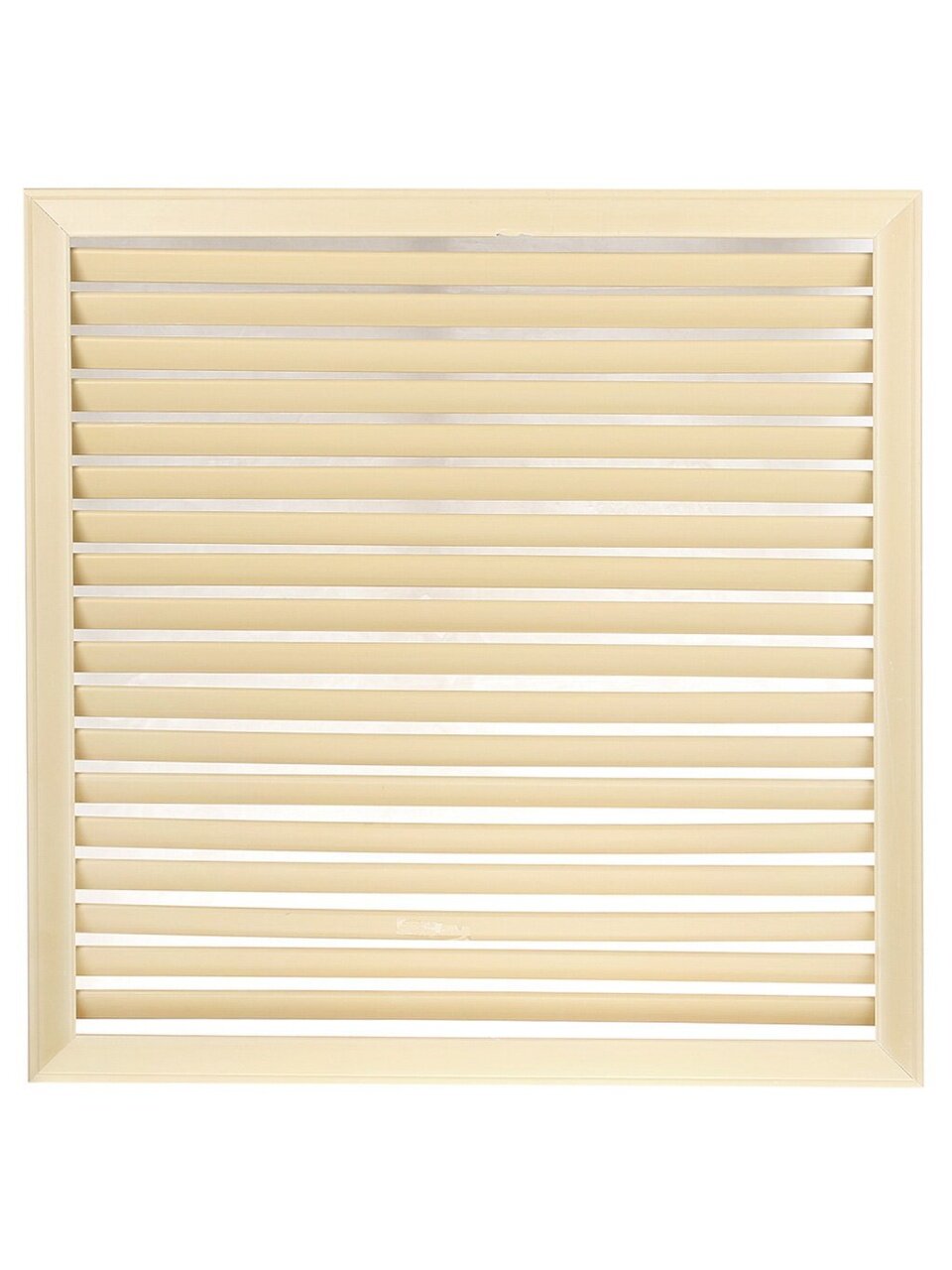 Экран для радиатора, ПВХ, 600х600 мм, слоновая кость, Viento