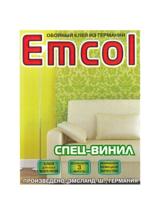 Клей для виниловых обоев, Экокласс, Emcol, 200 г