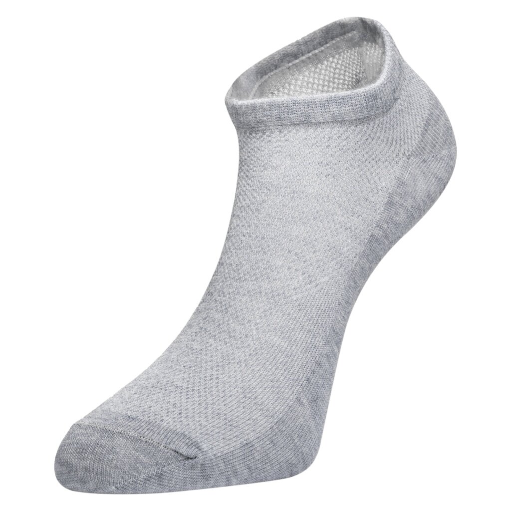 Носки для женщин, хлопок, Chobot, 540, серый меланж, р. 23, 5223-004