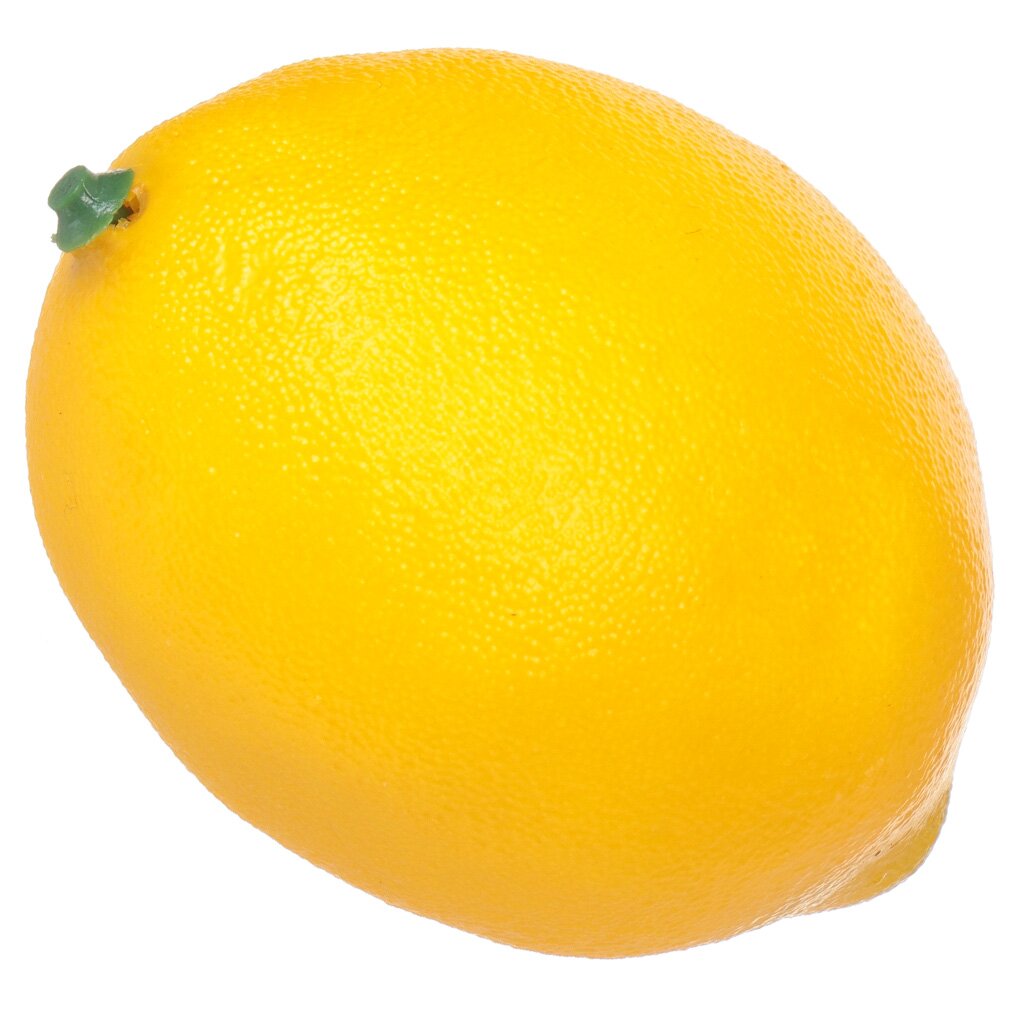 Фрукт декоративный лимон, 7 см, Y4-2676