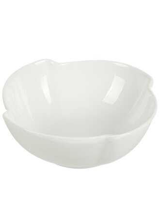 Салатник фарфор, фигурный, 18х7 см, 0.7 л, Маршмеллоу, Nouvelle Home, 0530124