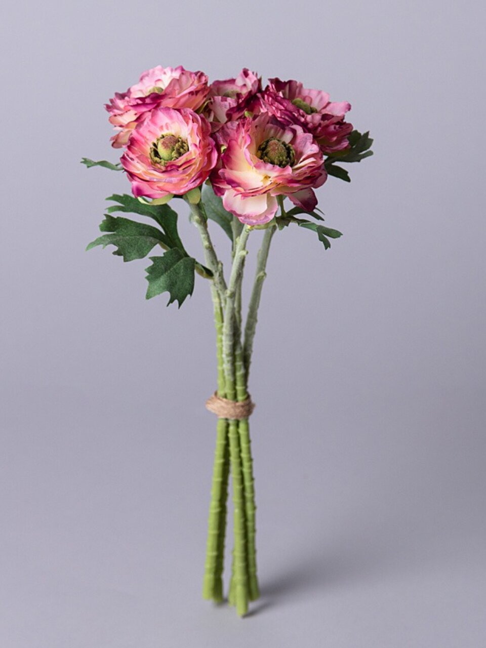 Цветочный букет искусственный Ранункулюс, декоративный, 31 см, 287-520