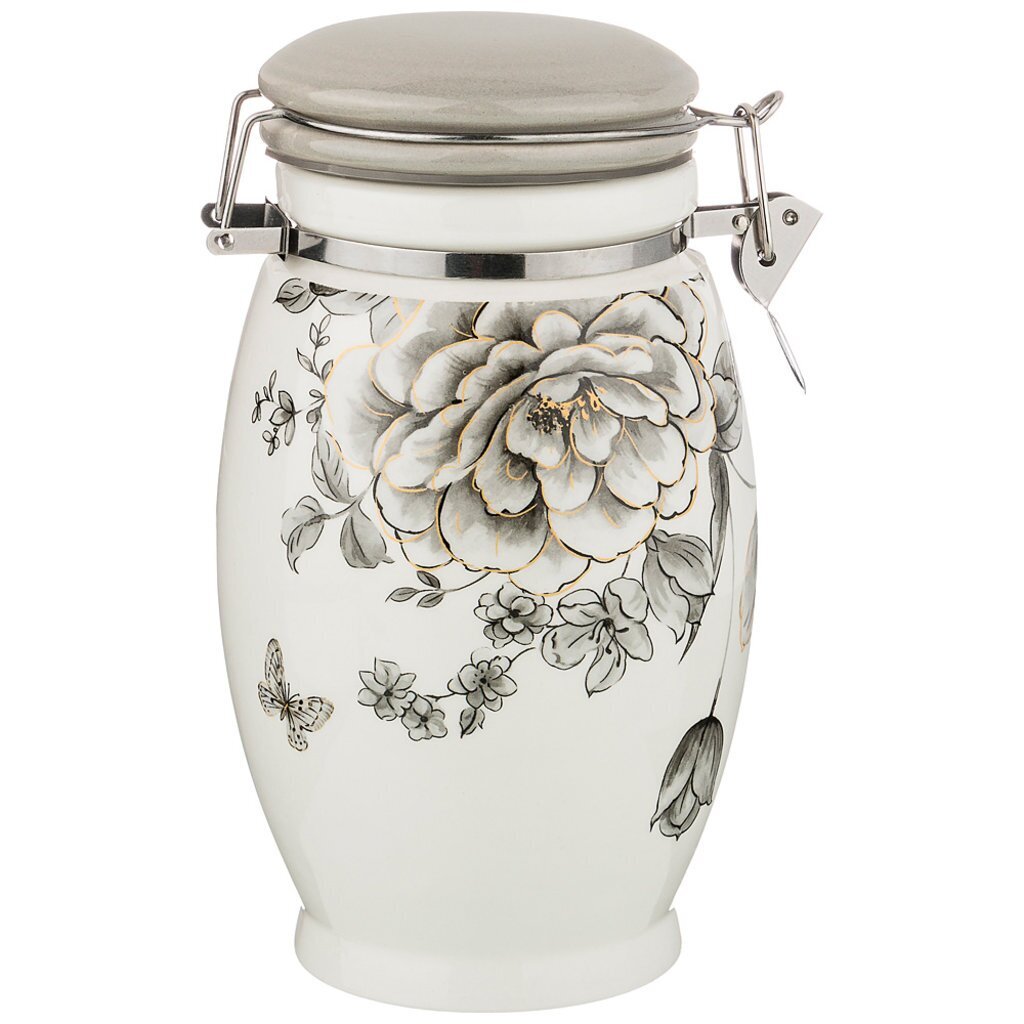 Емкость для сыпучих продуктов &amp;quot;Вдохновение&amp;quot; 11,5x11,5 см высота=20 см / 1100 мл, 358-1585