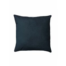 Подушка декоративная 40х40 см, Тори, 100% полиэстер, темно-синяя, 322677