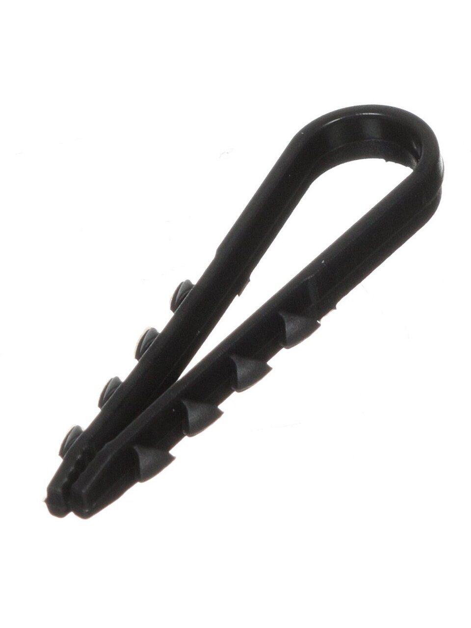 Хомут-дюбель 5-10 мм, нейлон, 100 шт, для круглого кабеля, черный, TDM Electric, ДХК-10, SQ0539-0002