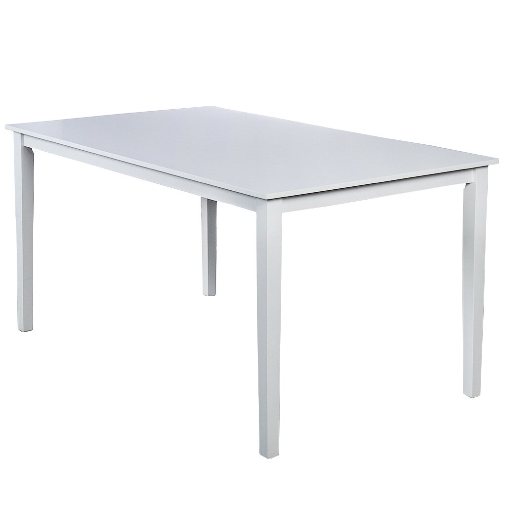 Стол обеденный 150х90 см, МДФ, Скандинавия, RH 7008T наружный обеденный стол прямоугольный 180x90x75 см тик