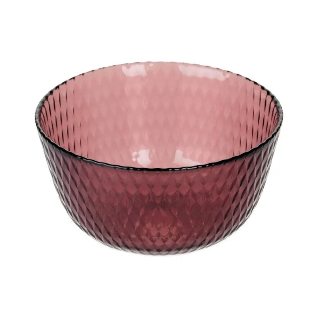 Салатник стекло, круглый, 12 см, Idylle Lilac, Luminarc, Q1312 тарелка обеденная стекло 25 см круглая idylle lilac luminarc a0009 q1308 розовая