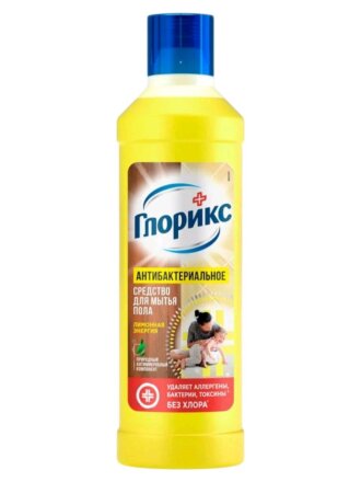 Средство для мытья полов Glorix, Лимонная энергия, 1 л, 67047221/67940172