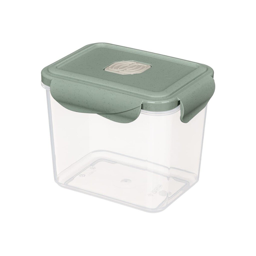 Контейнер пищевой пластик, 0.9 л, прямоугольный, Бытпласт, Phibo Eco Style, 433121336 сушилка для посуды phibo