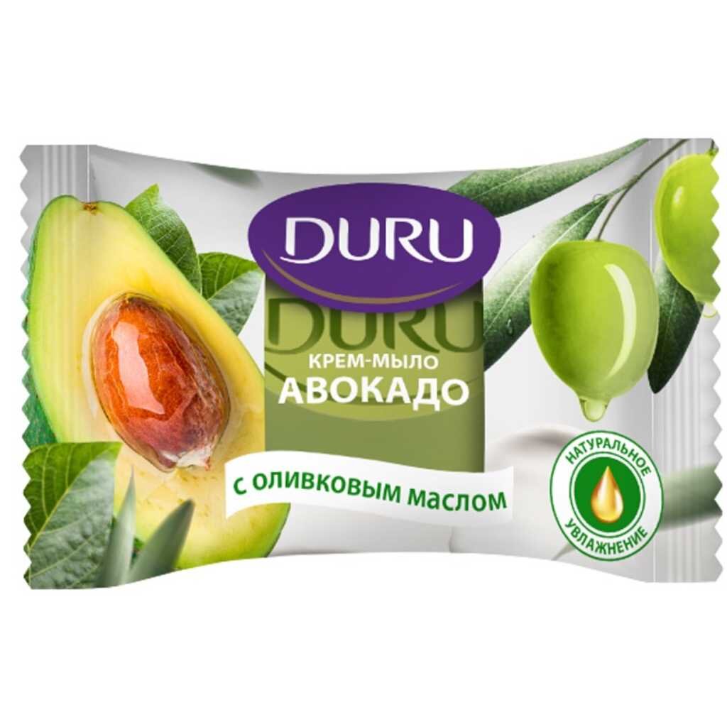 Мыло Duru, Авокадо с оливковым маслом, 80 г мыло duru 1 1 экстракты зеленого чая 4 шт 80 г