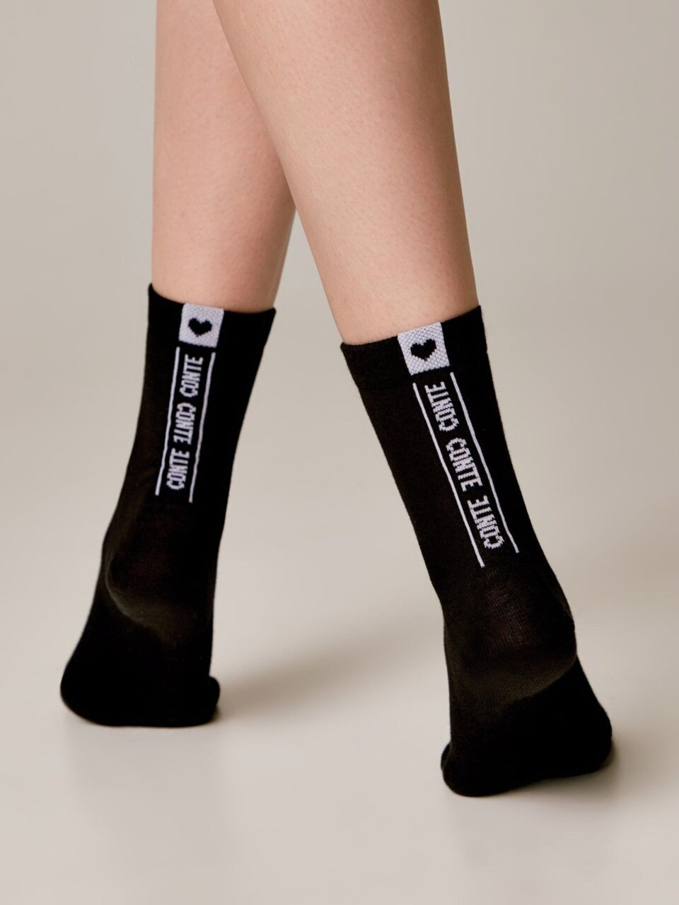 Носки для женщин, хлопок, CE CLASSIC, 525, черные, р. 25, 7С-22СП