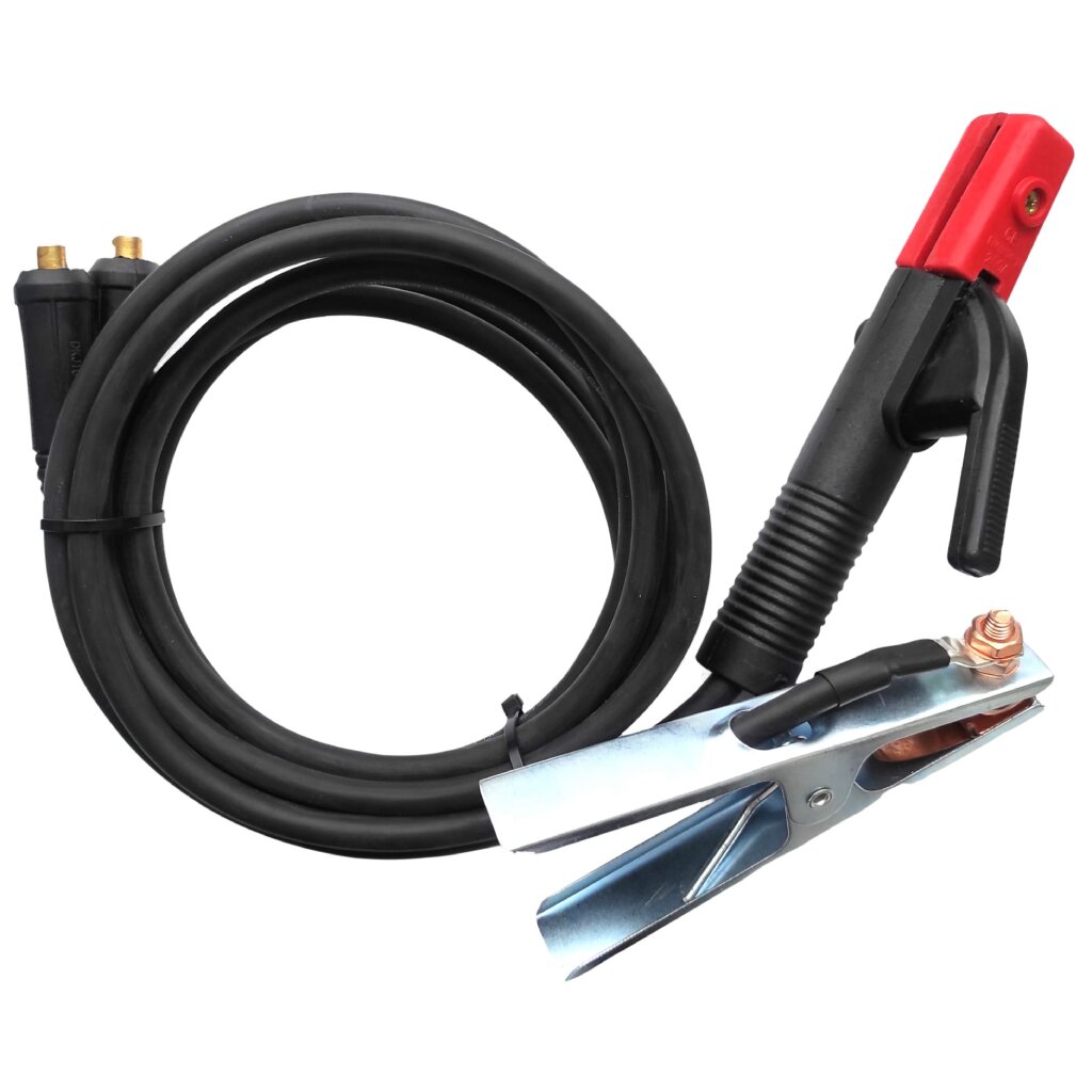 Комплект сварочных кабелей 2 м, 2 шт, диаметр 16 мм, ГОСТ, 013 комплект сетевых кабелей nmea2000 000 0124 69