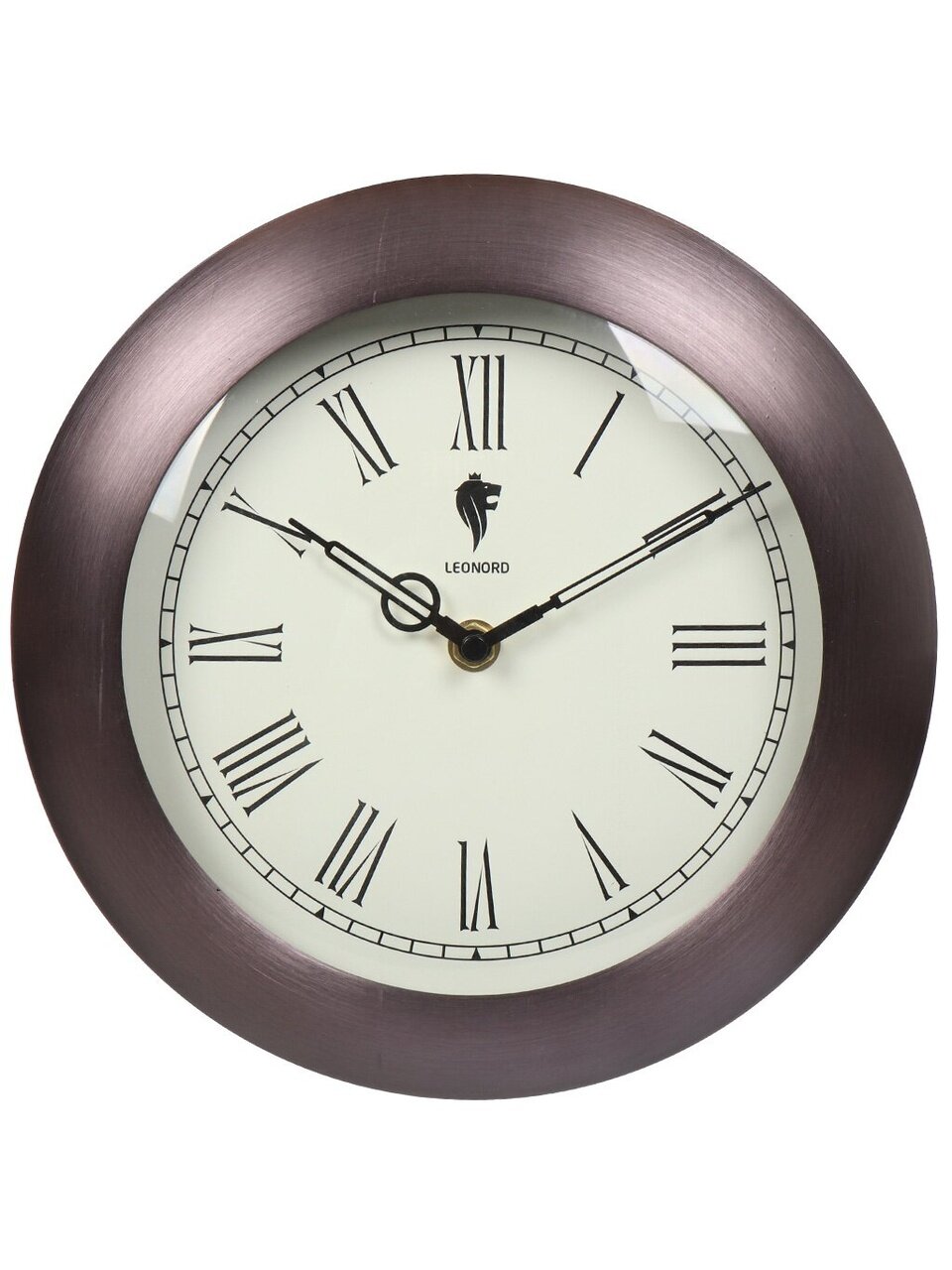 Часы настенные, 25.5 см, круглые, Leonord, LC-16, 381416