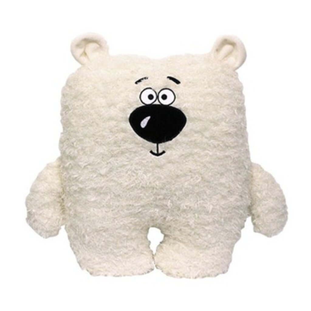 т Н.г. Подушка декор 45х48см 100% п/э Мишка белый