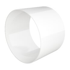 Соединитель вентиляционный пластик, установочный диаметр 100 мм, круглый, ERA, 10FC
