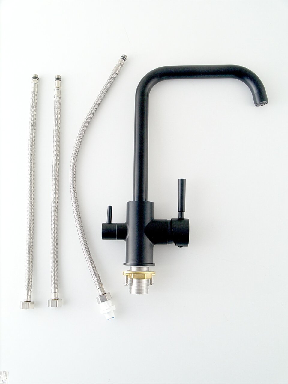 Смеситель для кухни, Diadonna, с картриджем, с подключением к фильтру, D49-19042BL