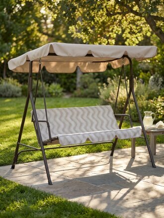 Бежевый Зигзаг