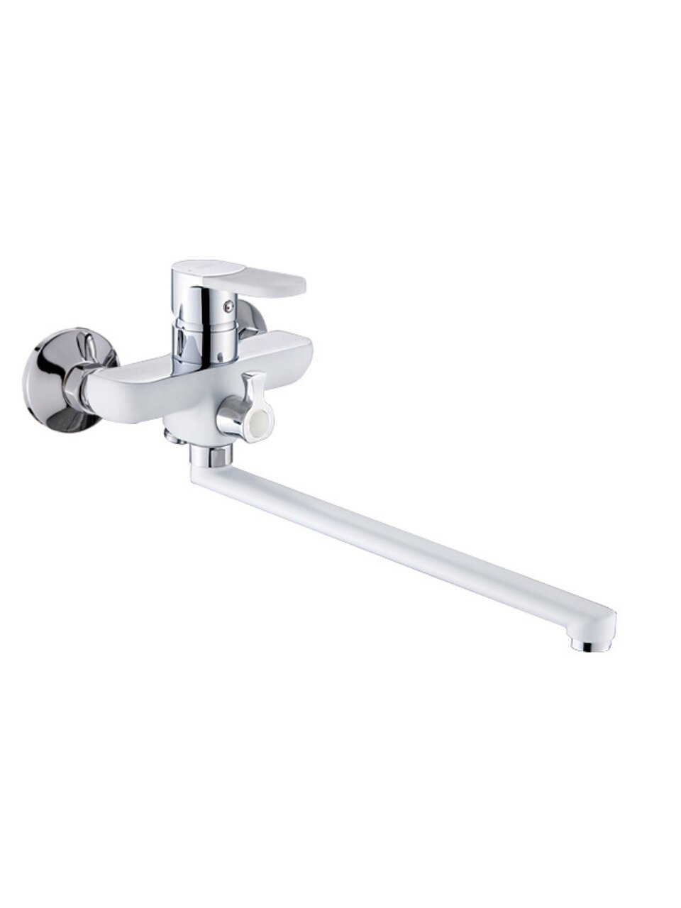Смеситель Potato, настенный монтаж, механический, белый, P22223-7