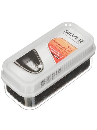 Губка для обуви широкая, черная, Silver, Professional, PS1002-01/PS3102-01/PS2102-01