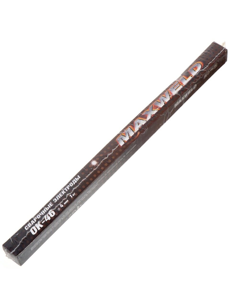 Электроды Maxweld, ОК-46, 4 мм, 1 кг, картонная коробка, сталь