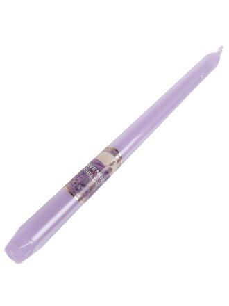 Свеча декоративная, 25х2.1 см, стержень, Bartek Candles, Лавандовые поля