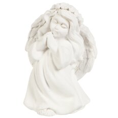 Фигурка декоративная гипс, Ангелочек, 5х7 см, 501470