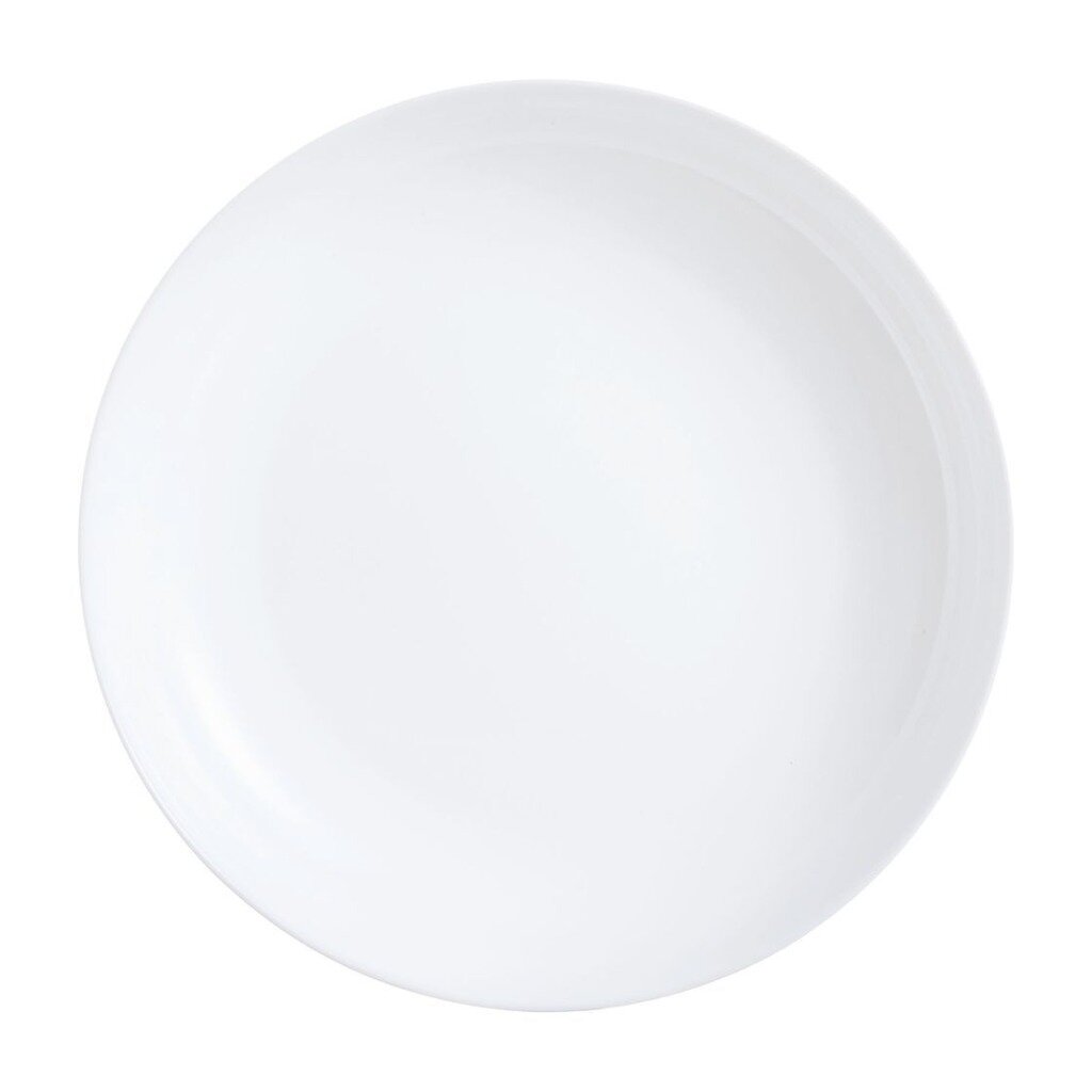 Блюдо стеклокерамика, круглое, 25 см, белое, Friends Time, Luminarc, P6282 блюдо для подачи luminarc френдс тайм кускус p6281 21см
