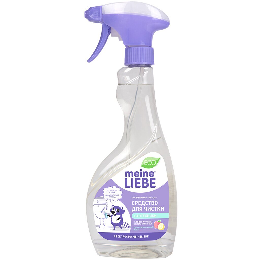 Чистящее средство для сантехники, Meine Liebe, 500 мл чистящее средство для сантехники effect