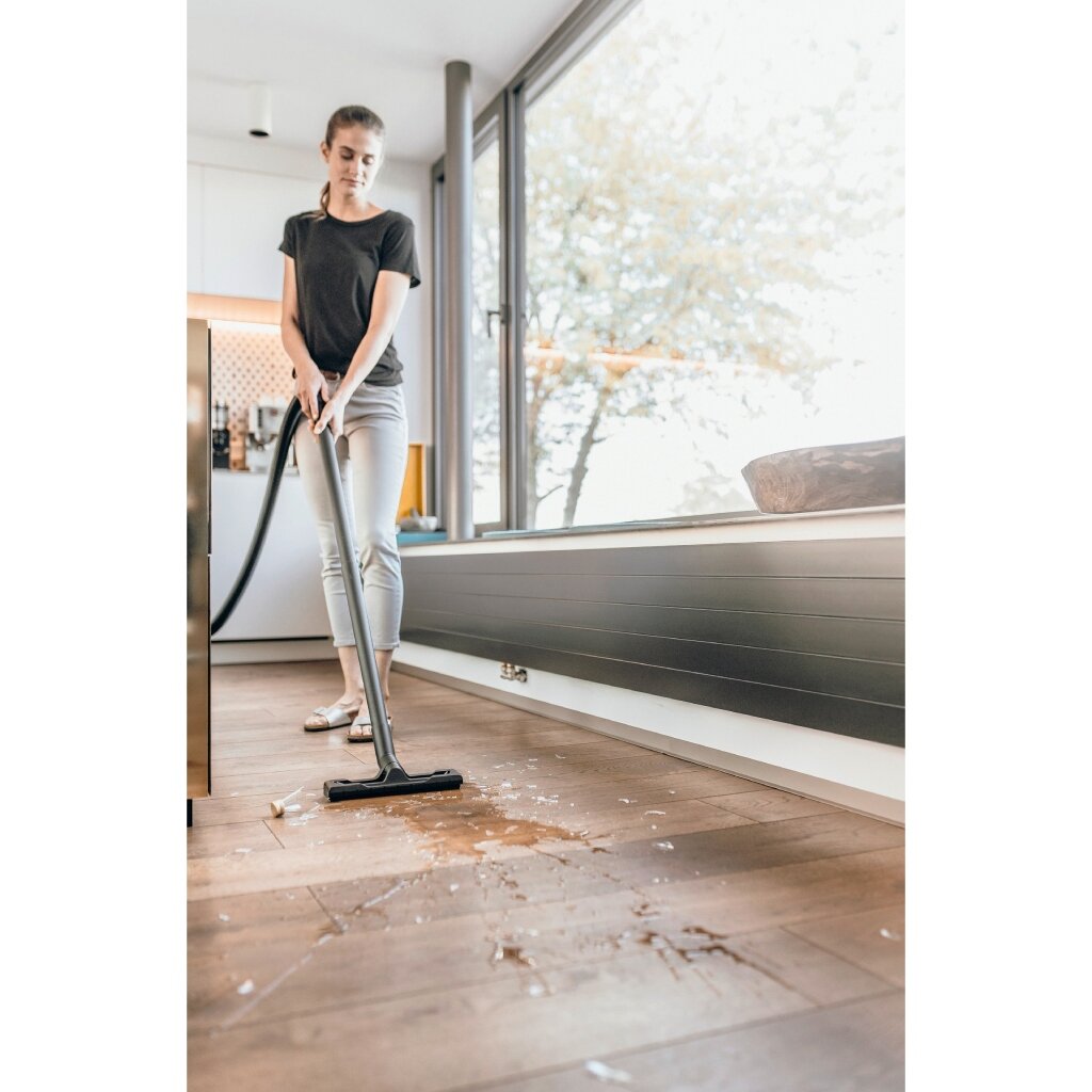 Пылесос Karcher, WD 2 Plus V-12/4/18, 1000 Вт, с мешком, 12 л, сухая и  влажная уборка