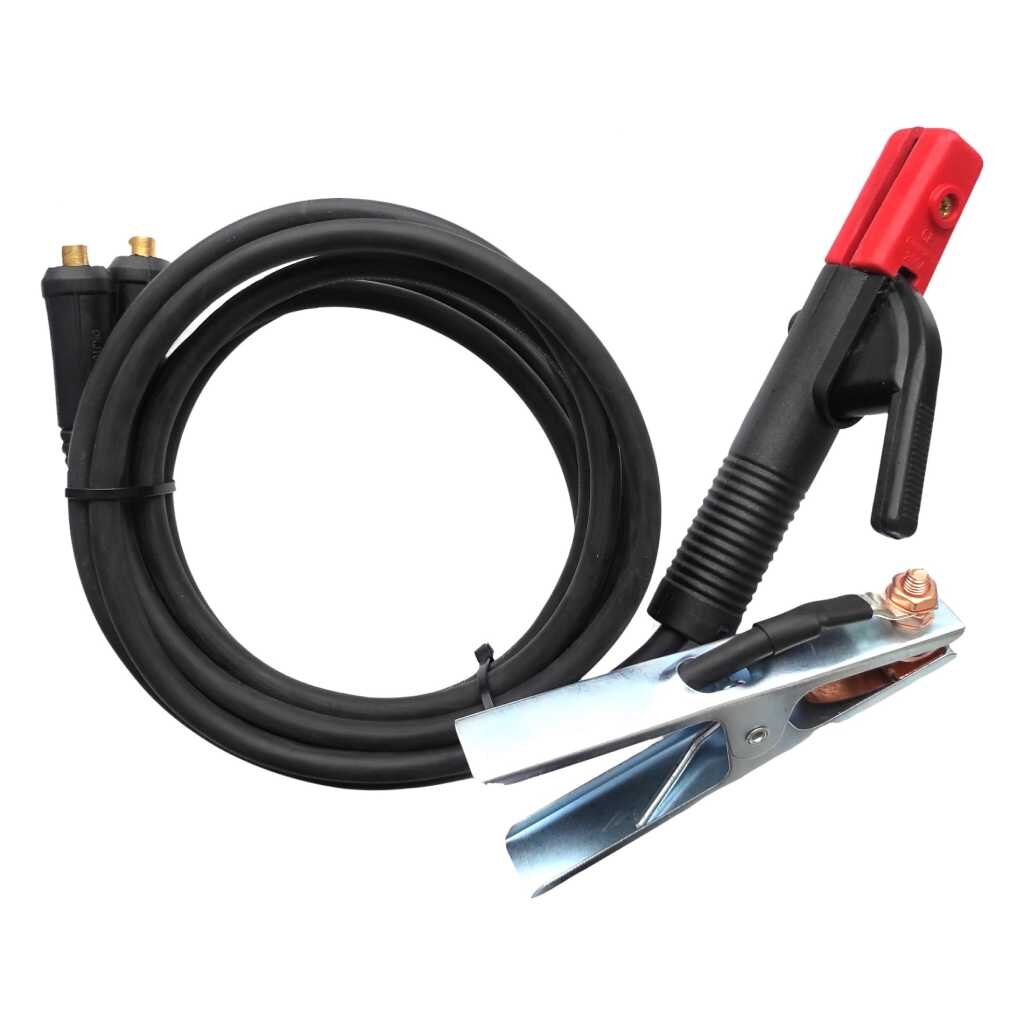 Комплект сварочных кабелей 4 м, 2 шт, диаметр 16 мм, ГОСТ, 015 комплект сетевых кабелей nmea2000 000 0124 69