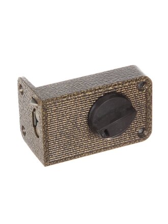 Замок накладной дверной, Зенит, 3Н2-6, 00-00000643, бронза