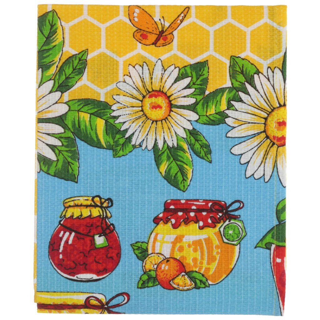 т Полотенце кух 40*75 ВФ Варенье желтый 4611/1