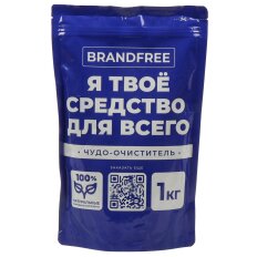 Пятновыводитель Brandfree, ‎Я твое средство для всего, 1 кг, порошок, кислород