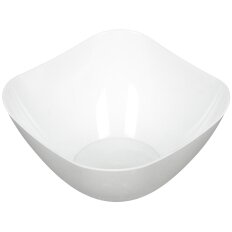 Салатник пластик, квадратный, 12.5 см, 0.5 л, Рондо, Berossi, ИК05201000, снежно-белый
