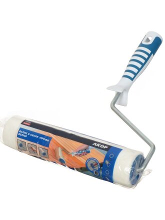 Валик малярный Акор, Профи, велюр, 240 мм, с бюгелем, 224 48 824