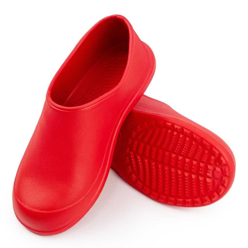 Галоши для женщин, ЭВА, красные, р. 40, 388-001-08 обувь ортопедическая luomma lm 404 для разгрузки переднего отдела стопы s