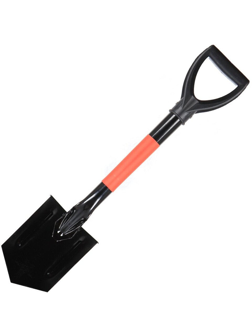 Лопата автомобильная, металл, 69х15х9 см, с черенком, чехол, Следопыт, PF-SF-05