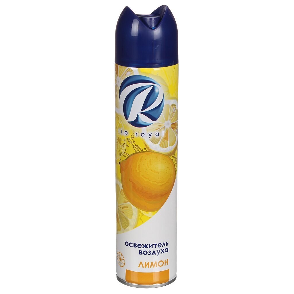 Освежитель воздуха Rio Royal, 300 мл, Лимон освежитель для полости рта hilfen с эвкалиптом 15 мл