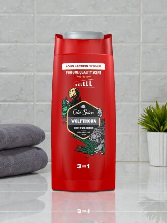 Гель для душа и шампунь Old Spice, Wolfthorn, для мужчин, 675 мл