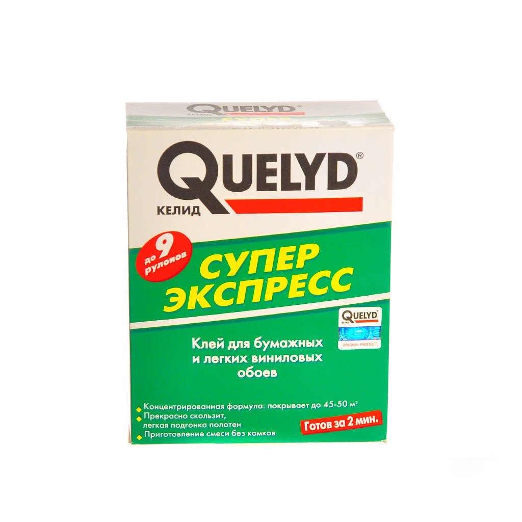 Клей для всех видов обоев Quelyd Экспресс-супер 250 г 30000501 519₽