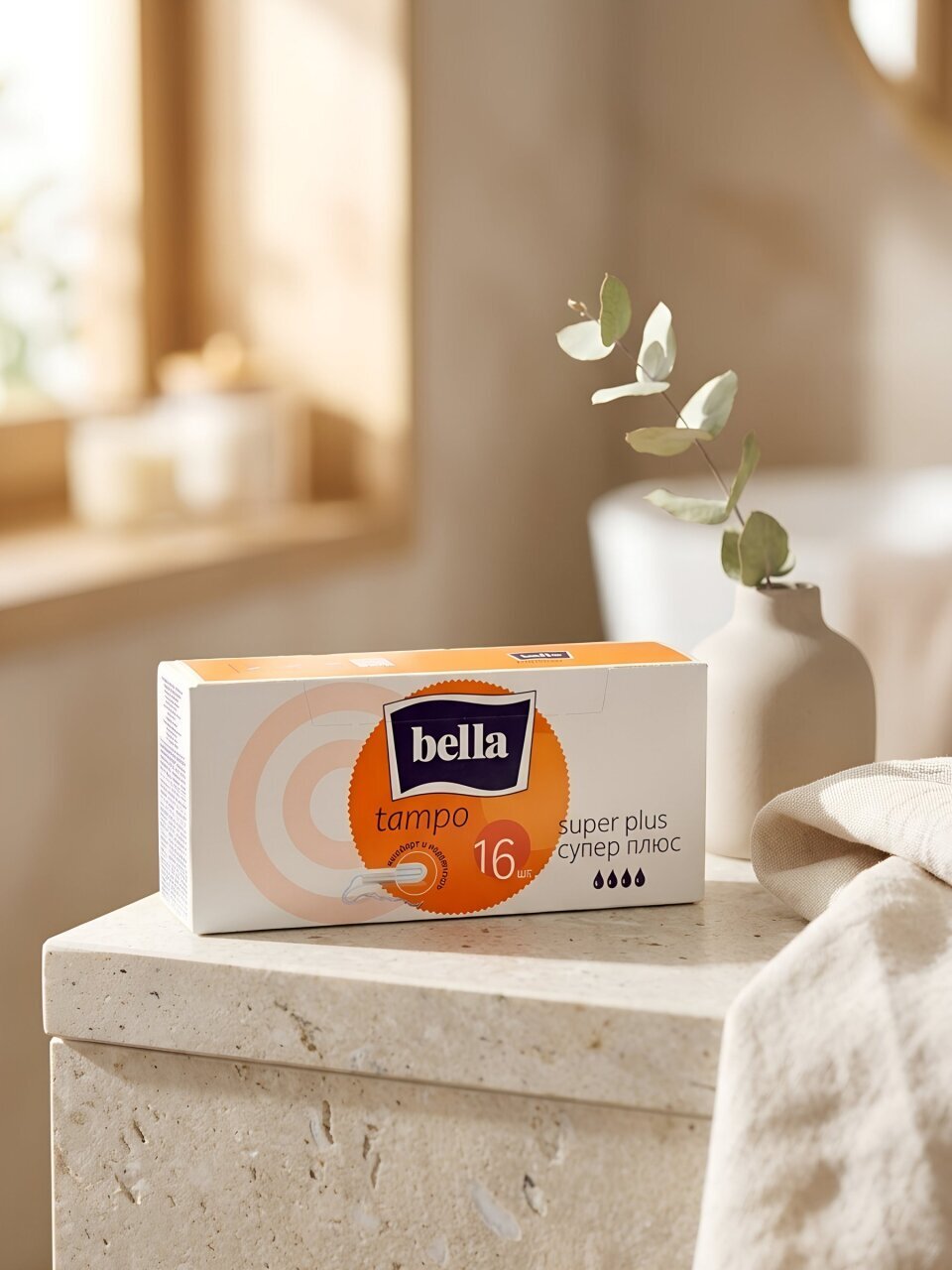 Тампоны Bella, Super Plus, 16 шт, BE-032-SP16-019