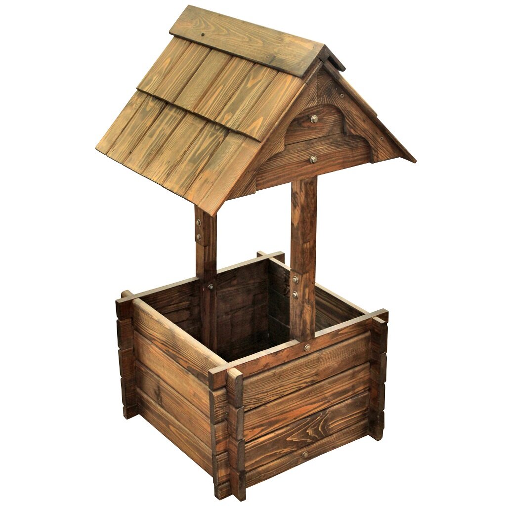 Цветочница деревянная КА4545, 60х51х102 см