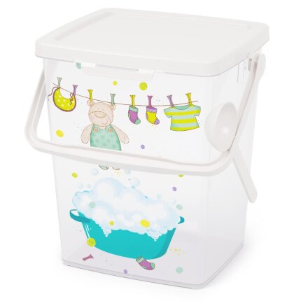 Контейнер для порошка 5.5 л, с замком, Альтернатива, Детский, М8622