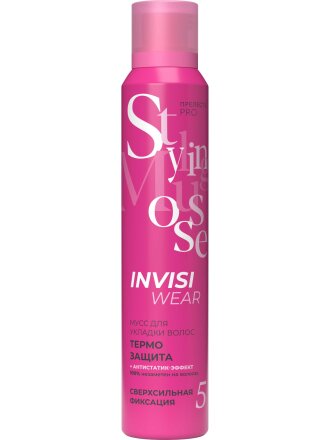 Мусс для волос Прелесть Professional, Термозащита, 5, 200 мл