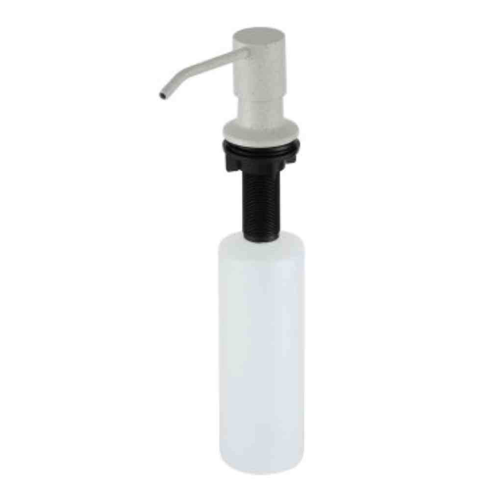 Дозатор для жидкого мыла кухонный, Frap, встраиваемый, пластик, 300 мл, белый, F408-8