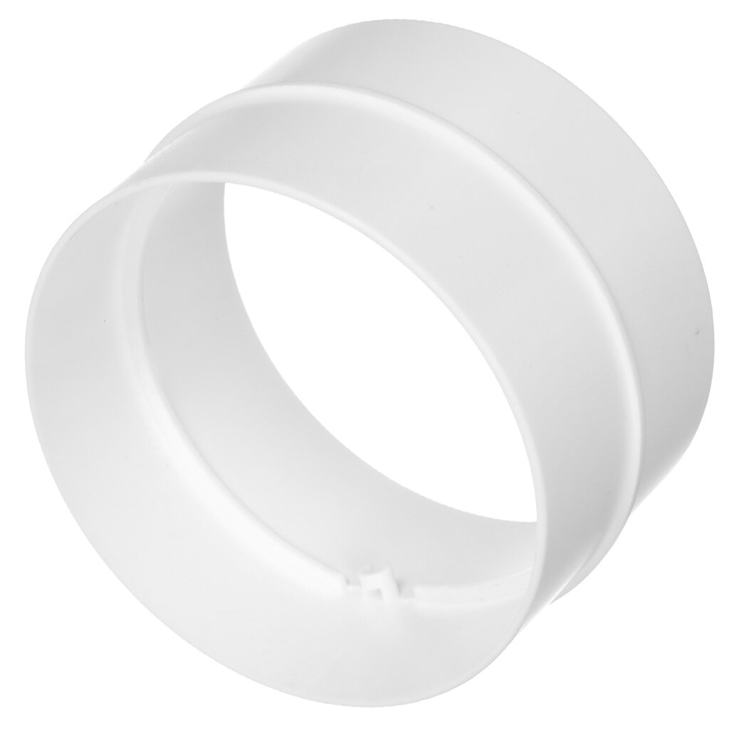 Соединитель вентиляционный пластик, установочный диаметр 125 мм, круглый, Event, 125СКП