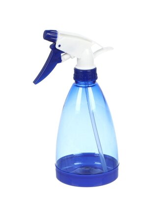 Флакон с распылителем 0.5 л, пластик, T2023-3295, синий прозрачный